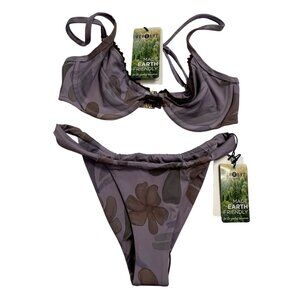 Bamba Bella Bra & Amore Bottoms Bikini in Monet